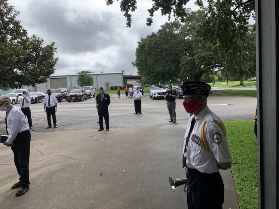 Katy VFW Post 9182 held two events to honor the fallen for Memorial Day. (Courtesy Don Byrne)