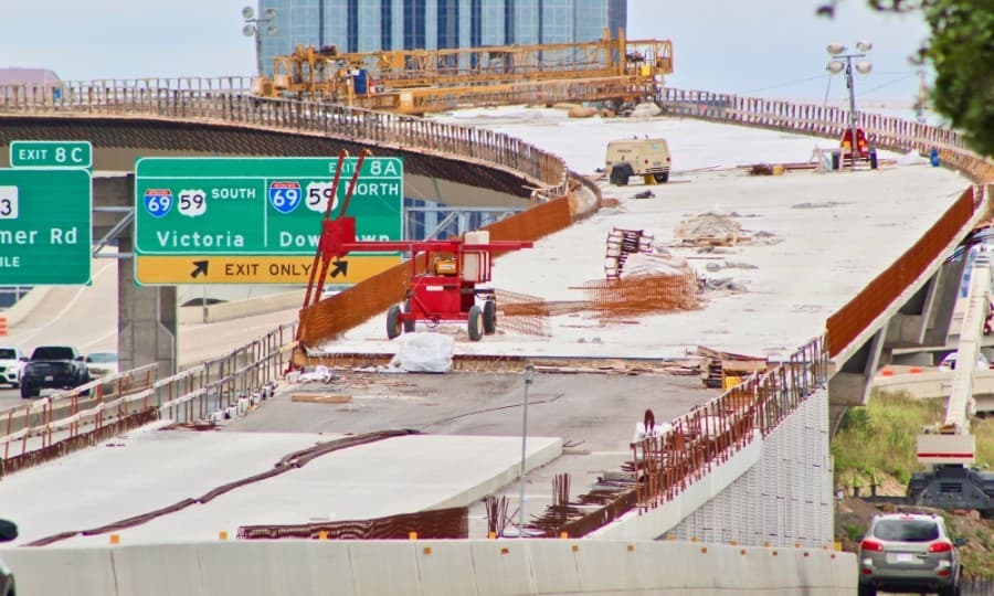 Total closure: Section of I-69 Southwest Freeway will be closed at Loop 610 May 29-June 1