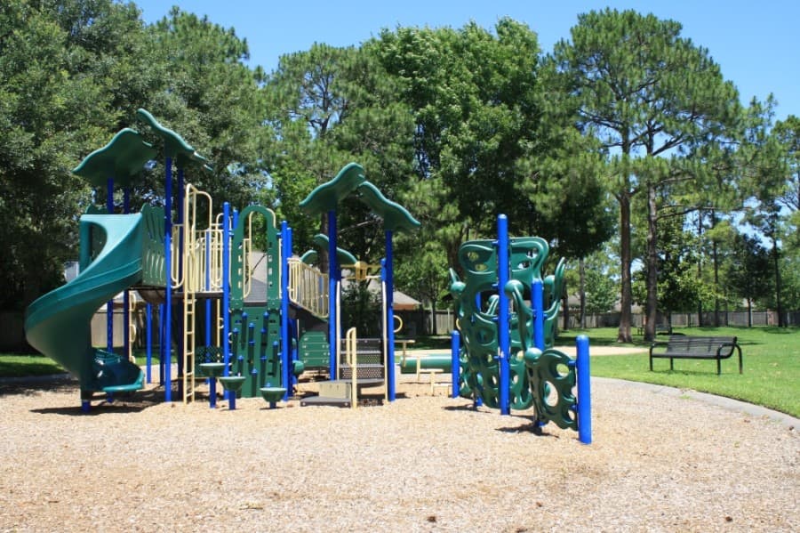Wisdom Woods Park is one of six parks within Green Trails. (Jen Para/Community Impact Newspaper)
