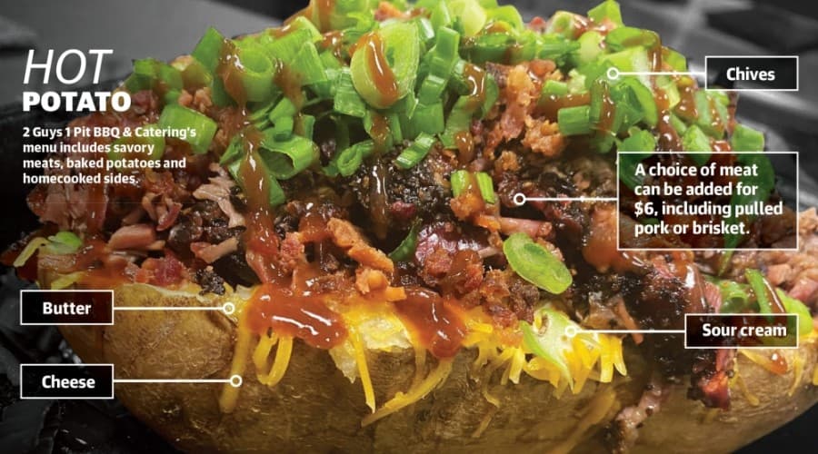 2 Guys 1 Pit BBQ & Catering adds permanent drive-thru to weather pandemic