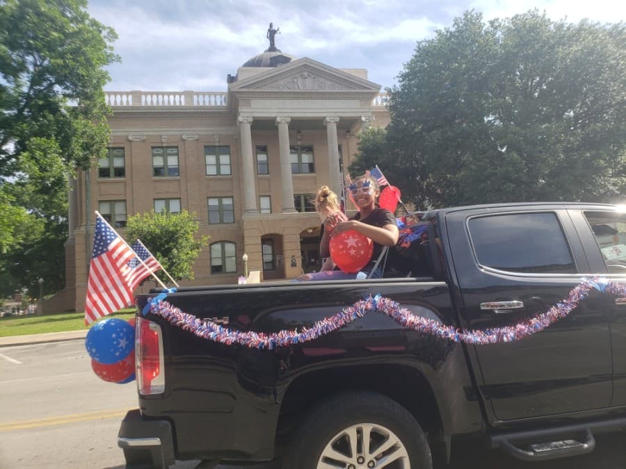 Georgetown ISD celebrated seniors with a parade May 29 after their final semester was cut short due to the coronavirus pandemic. (Ali Linan/Community Impact Newspaper)