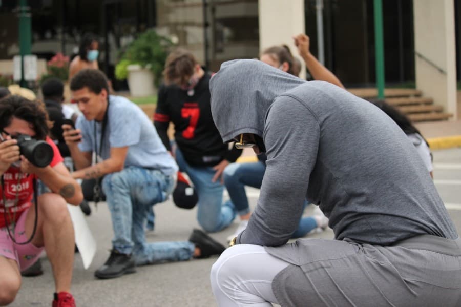 Conroe protests