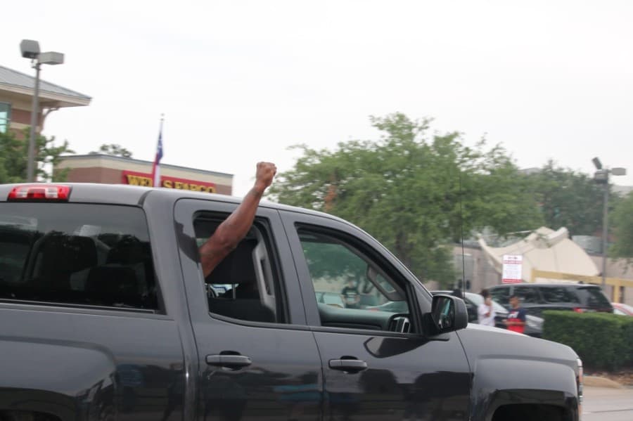 Conroe protest