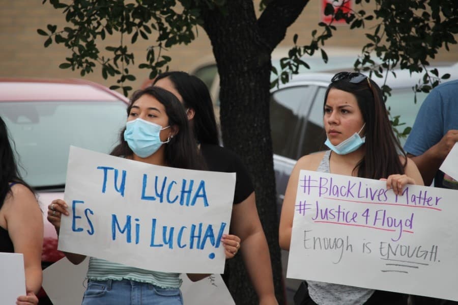 Conroe protest