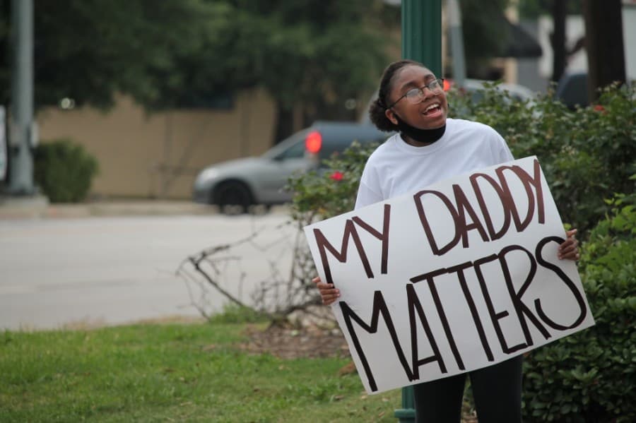 Conroe protests
