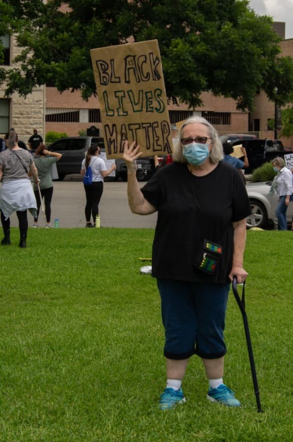 Protesters were diverse not just in race, but also age. (Warren Brown/Community Impact Newspaper)