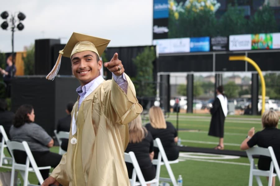 Conroe ISD graduated its seniors the first week of June. (Andy Li/Community Impact Newspaper)