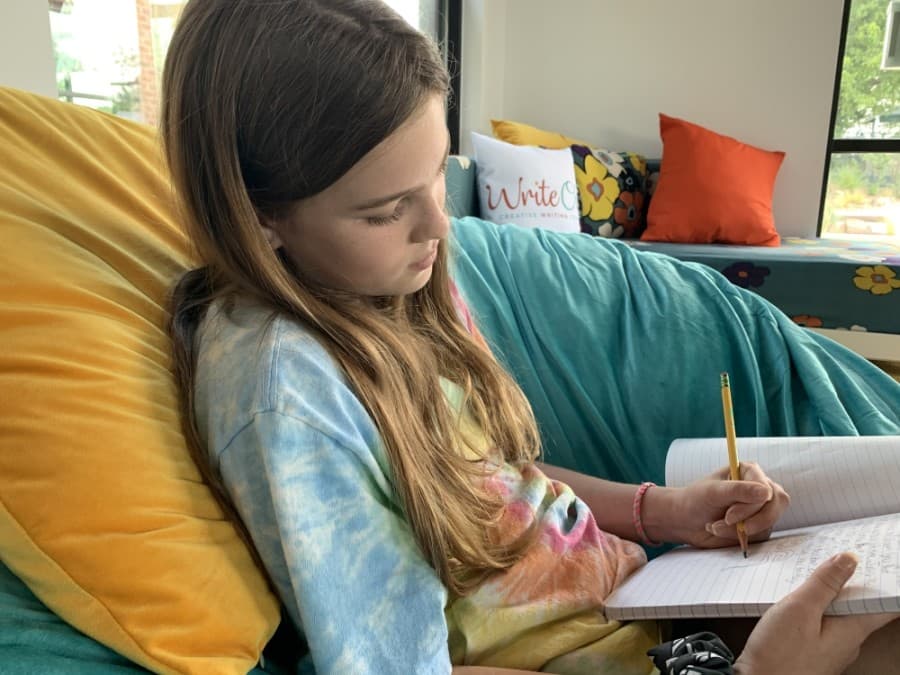 Elle Norris works at Write On Creative Writing Center in Frisco. (Courtesy Write On Creative Writing Center)