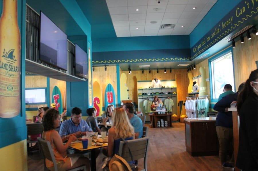 The Landshark Bar & Grill is open for the public as well as resort guests. (Andy Li/Community Impact Newspaper)
