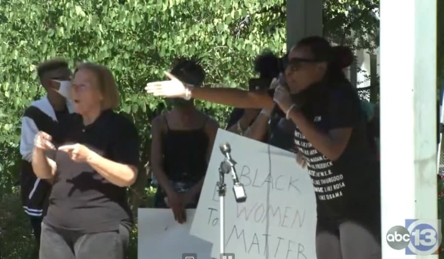 Houston rallying for Breonna Taylor downtown after George Floyd march