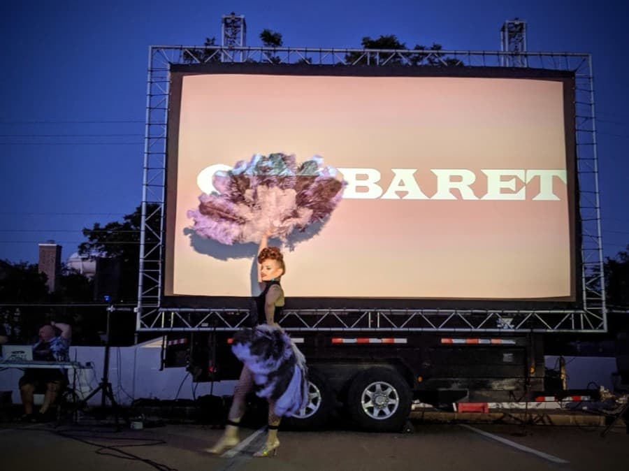PHOTOS: Drive-in variety show CarBaret brings movies and live entertainment to Richardson