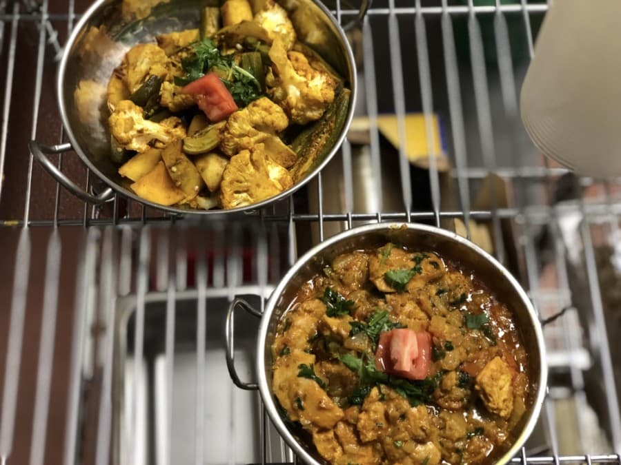 Indian restaurant Bombay Walla from local owner Ash Ahuja is now open in the Kitchen United Mix facility on Burnet Road. (Jack Flagler/Community Impact Newspaper)