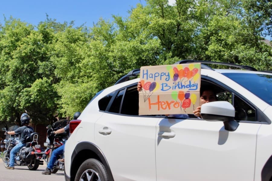 Sanchez turned 100 years old June 7.