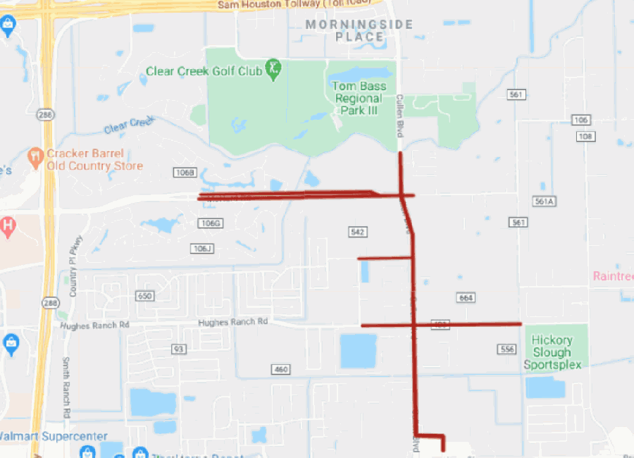 Here are the roads closed for George Floyd's burial in Pearland