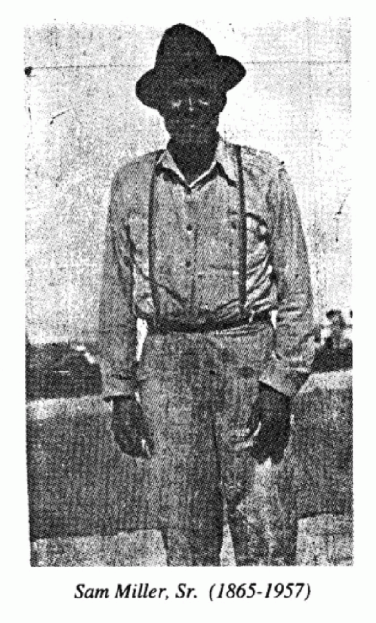 Sam Miller Sr. (Courtesy Histories of Pride Thirteen Pioneers Who Shaped Georgetown’s African American Community)