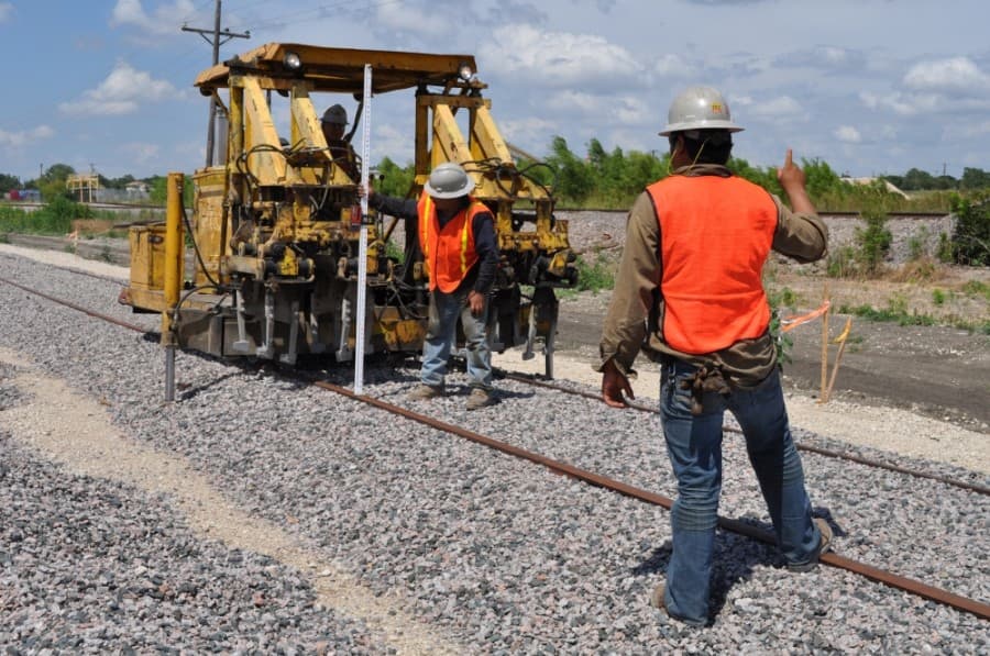 Local contractors are working to add infrastructure for future exhibit tracks at the museum's 15-acre facility.(Courtesy Museum of the American Railroad)