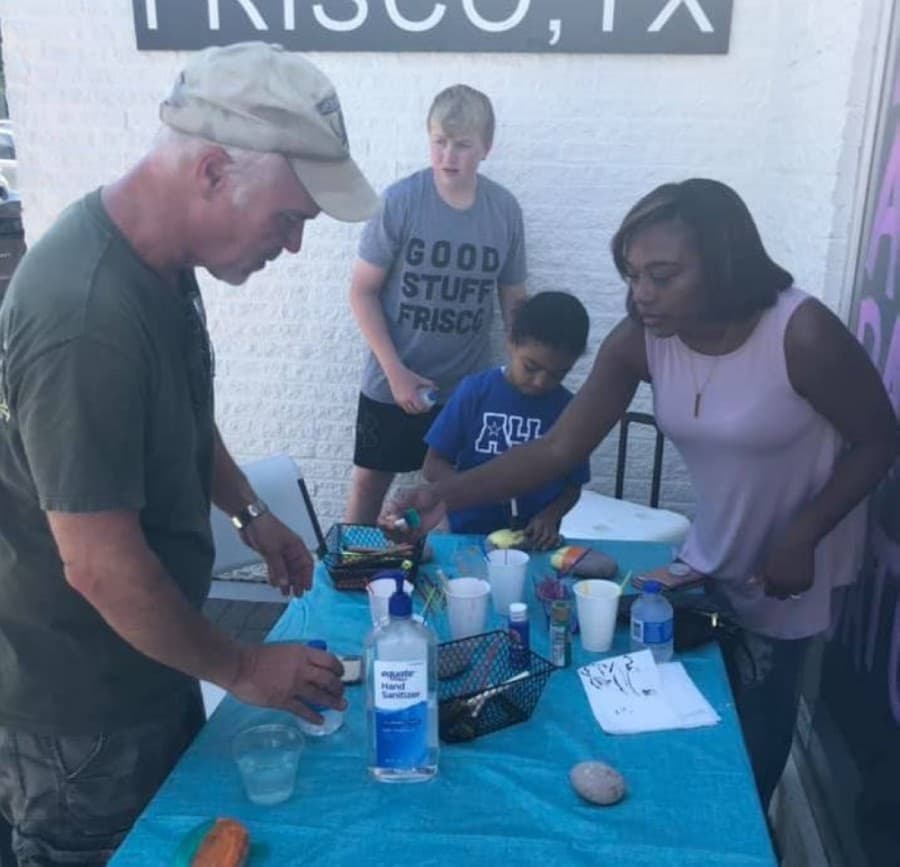 Organizer Shannon Hammond said attendees at the June 6 event were having conversations and truly listening. (Courtesy Good Stuff in Frisco)