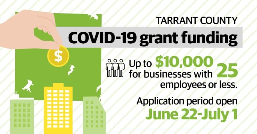 Tarrant County small businesses eligible for COVID-19 grant funding