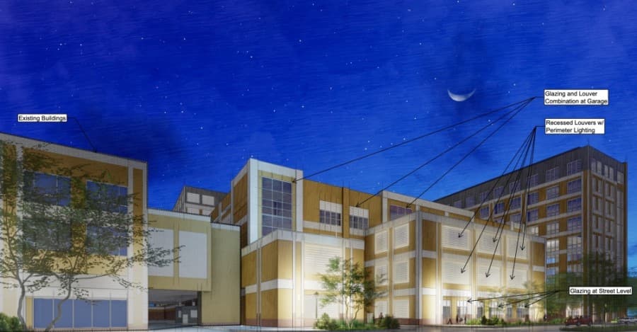 The project is located on the southeast corner of Dallas Parkway and Main Street. (Rendering courtesy city of Frisco)