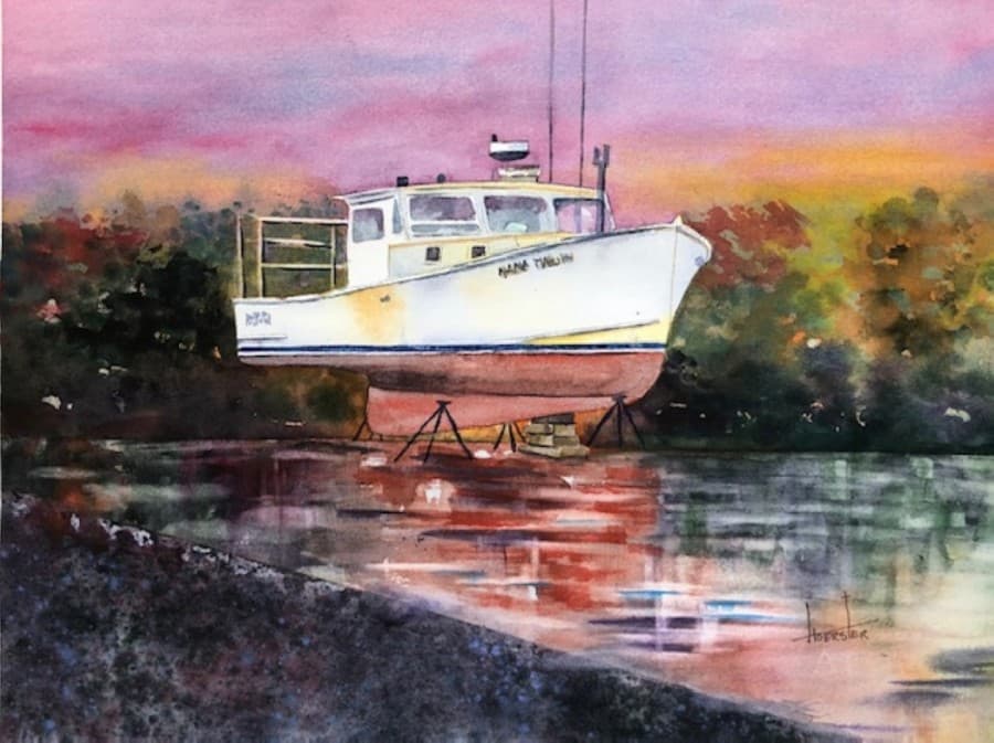 Georgetown art studio offers weekly virtual watercolor workshops