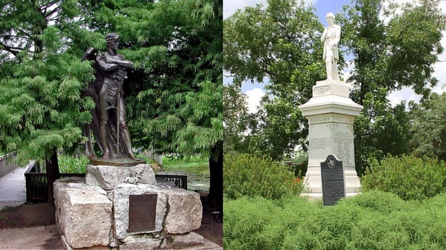 Houston will remove two confederate statues from city parks by June 19