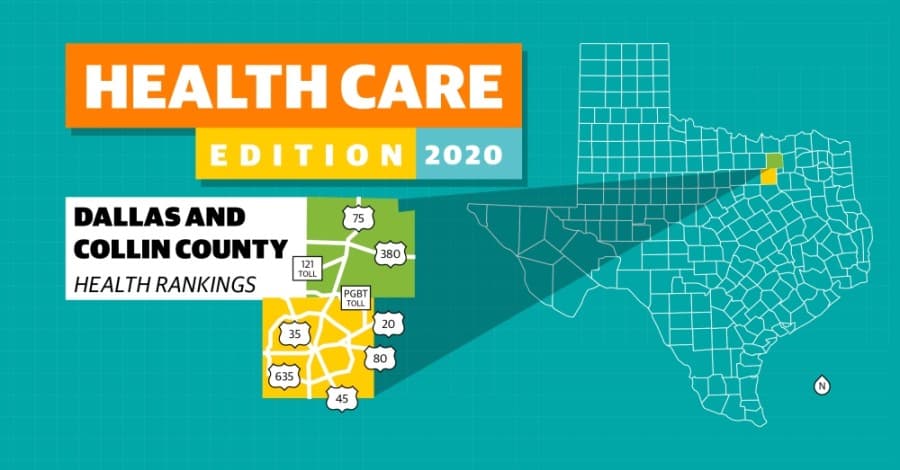 DATA: Health outcomes differ significantly for residents of Dallas and Collin counties