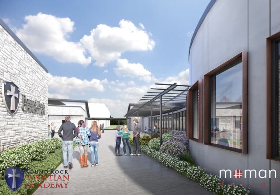 Round Rock Christian Academy is currently enrolling students for the 2020-21 academic year. (Rendering courtesy Round Rock Christian Academy)