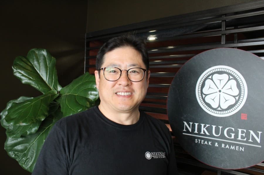 In addition to Nikugen Steak & Ramen, owner Jason Roh also owns two similar restaurants in Texas. (Elizabeth Ucles/Community Impact Newspaper)