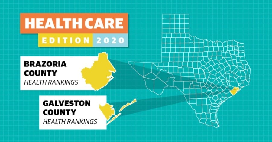 Health Care Edition: See how healthy Brazoria and Galveston counties are compared to other Texas counties
