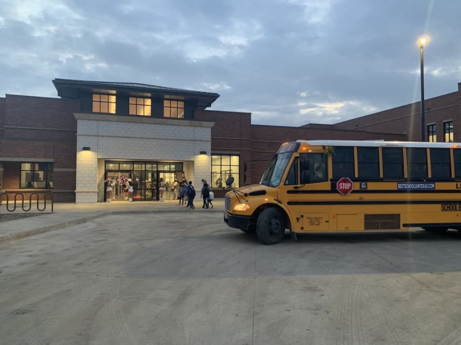 No more left turns onto Purnell Street when leaving Mill Street Elementary in Lewisville