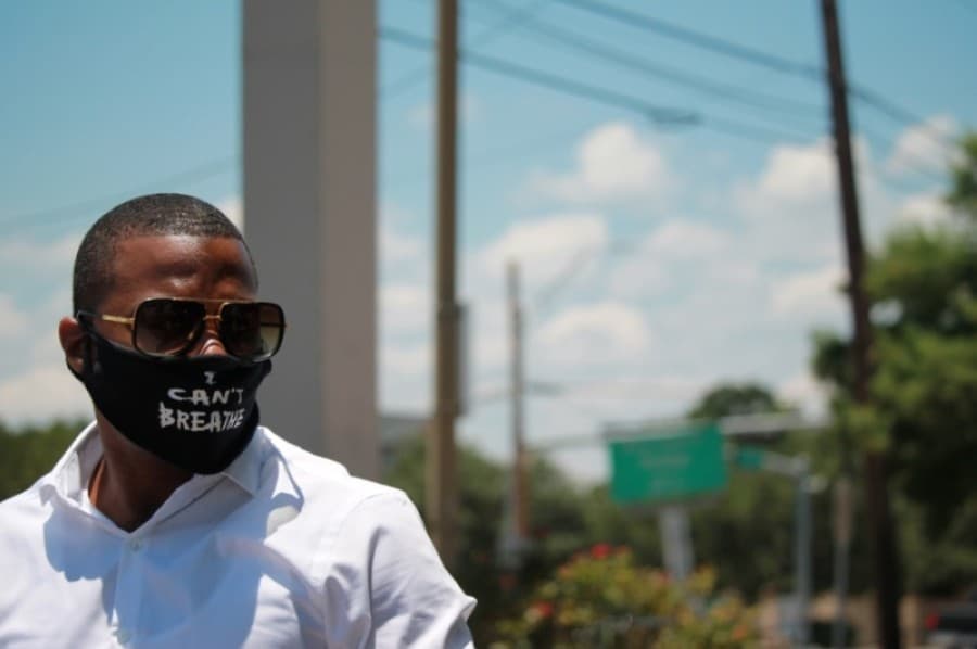 Organizer and President LaDon Johnson said The Good Brothers and Sisters of Montgomery County hopes to encourage Montgomery County residents to participate politically and economically in the community. (Andy Li/Community Impact Newspaper)
