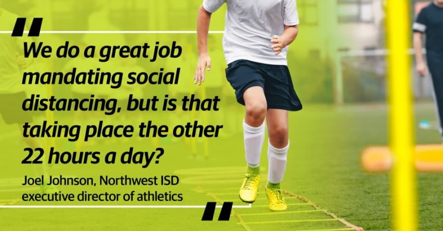 North Texas school districts struggle to limit COVID-19 in athletic programs