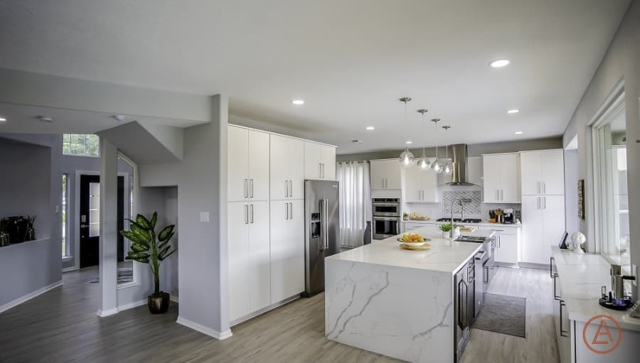 Owned by husband-wife team Luis and MJ Aguilar, LA Home Solutions serves the Spring and Tomball area and offers a variety of commercial and residential services, including drywall repair, door refinishing, kitchen and bathroom renovations, home additions and conversions, full home remodeling and design planning. (Courtesy LA Home Solutions)
