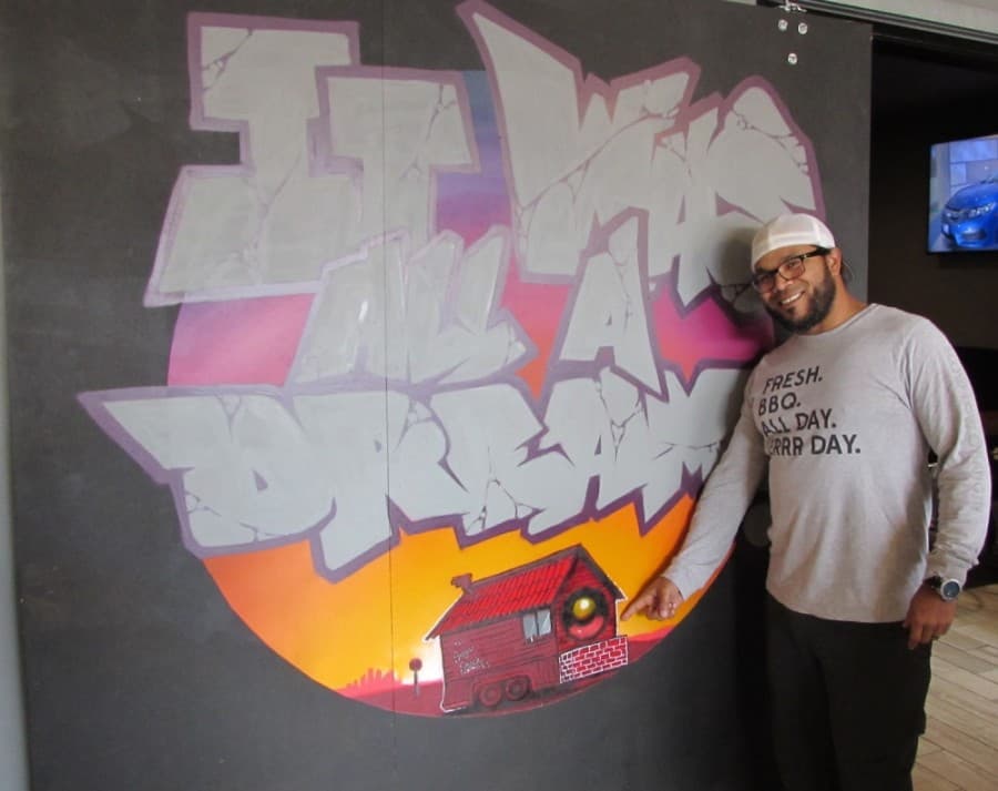 SLAB co-owner Raf Robinson