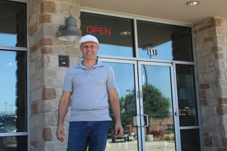 Justin Loeb is the owner of Elote Mexican Kitchen. (Ian Pribanic/Community Impact Newspaper)