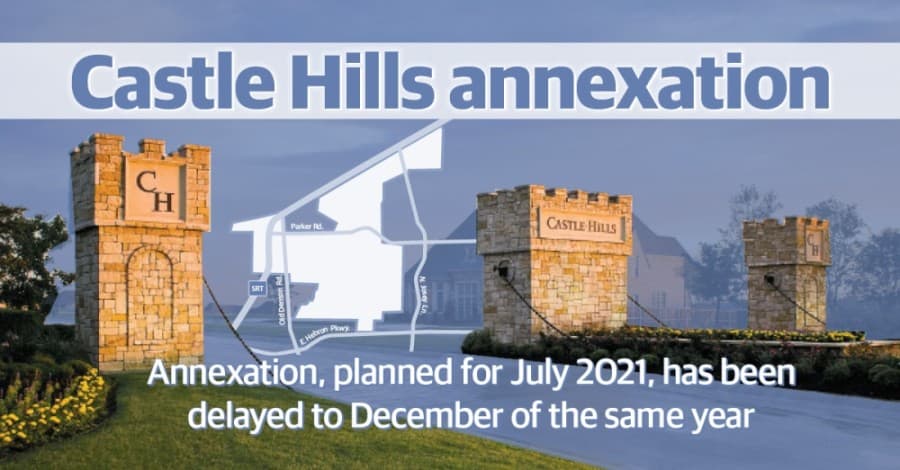 Tax revenue snag prompts Lewisville to delay proposed annexation of Castle Hills