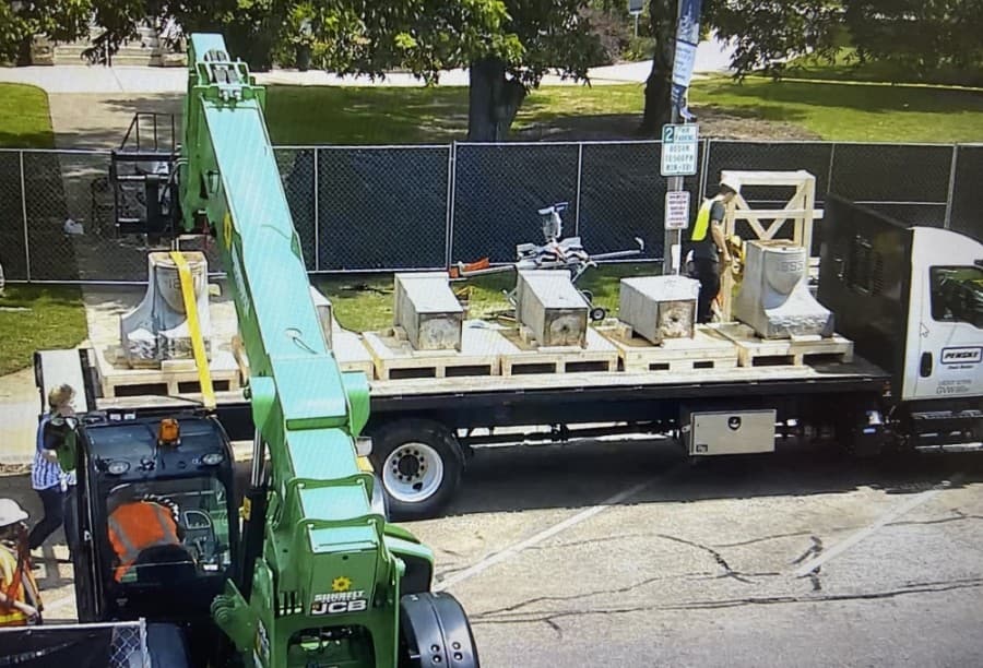 Denton County removes Confederate memorial from Courthouse-on-the-Square