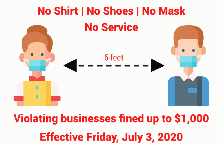 Georgetown businesses to require face coverings for employees and customers
