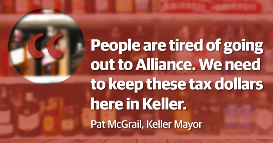 Keller’s first liquor store gets final stamp of approval to begin construction