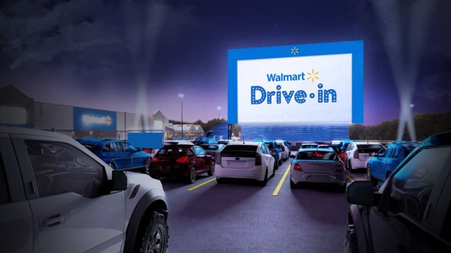Walmart to bring drive-in movies to 160 stores nationwide in August, launch virtual summer camp