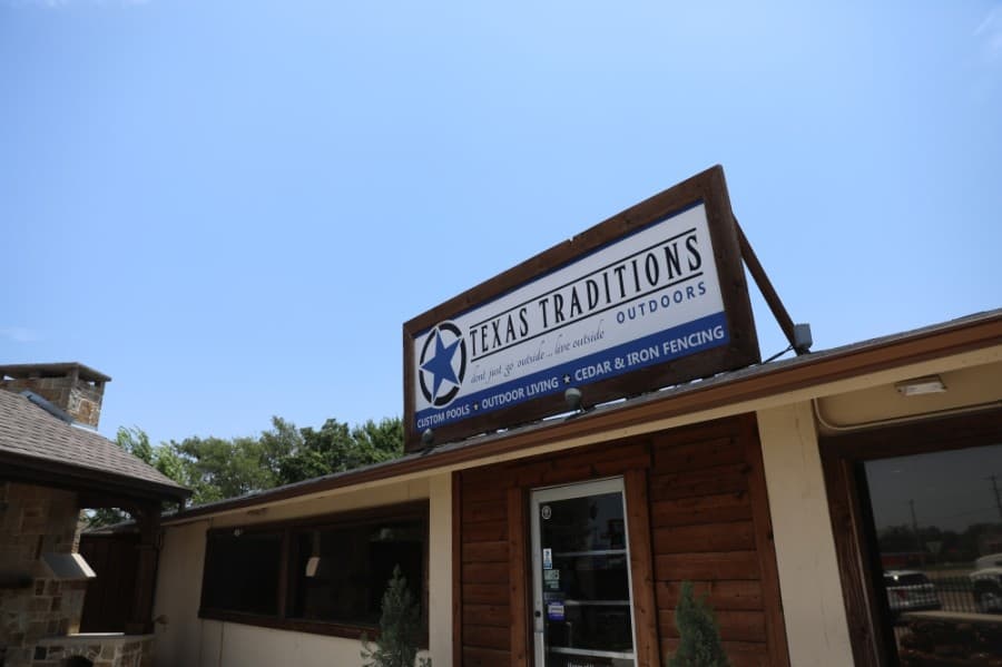 Texas Traditions Outdoors has a show area and office in Lewisville. (Liesbeth Powers/Community Impact Newspaper)