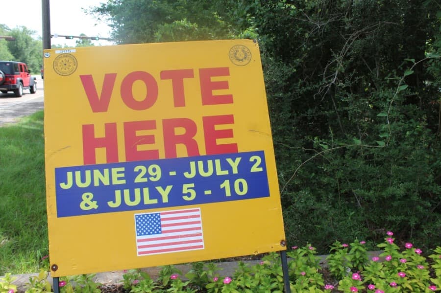 More than 11,600 ballots cast in Montgomery County through first 5 days of early voting for July 14 runoff