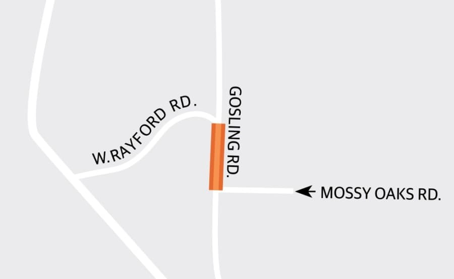 Construction wraps up on Gosling Road Segment 2