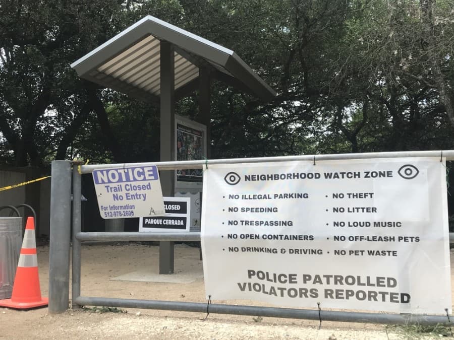 Public access maintained at the Woods of Westlake greenbelt; paid parking could be enacted