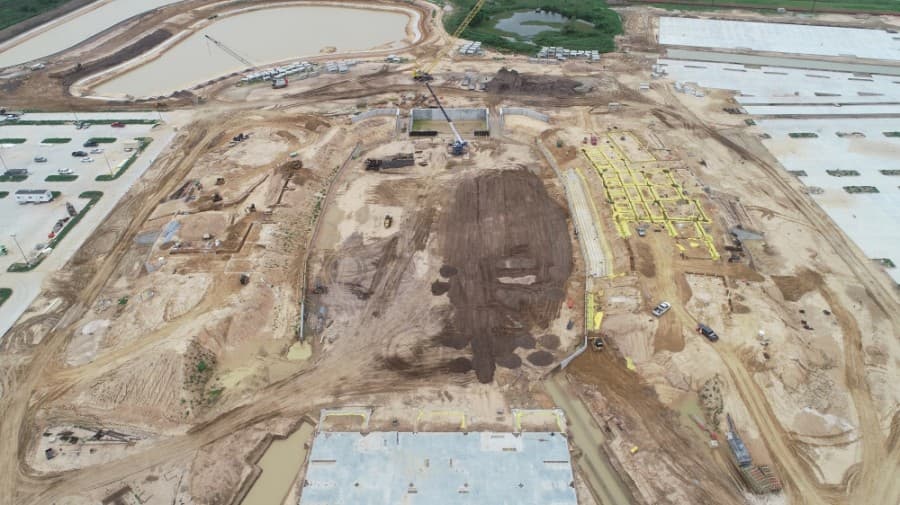 The district stadium will feature 10,000 seats and 3,000 parking spaces. (Courtesy LAN)