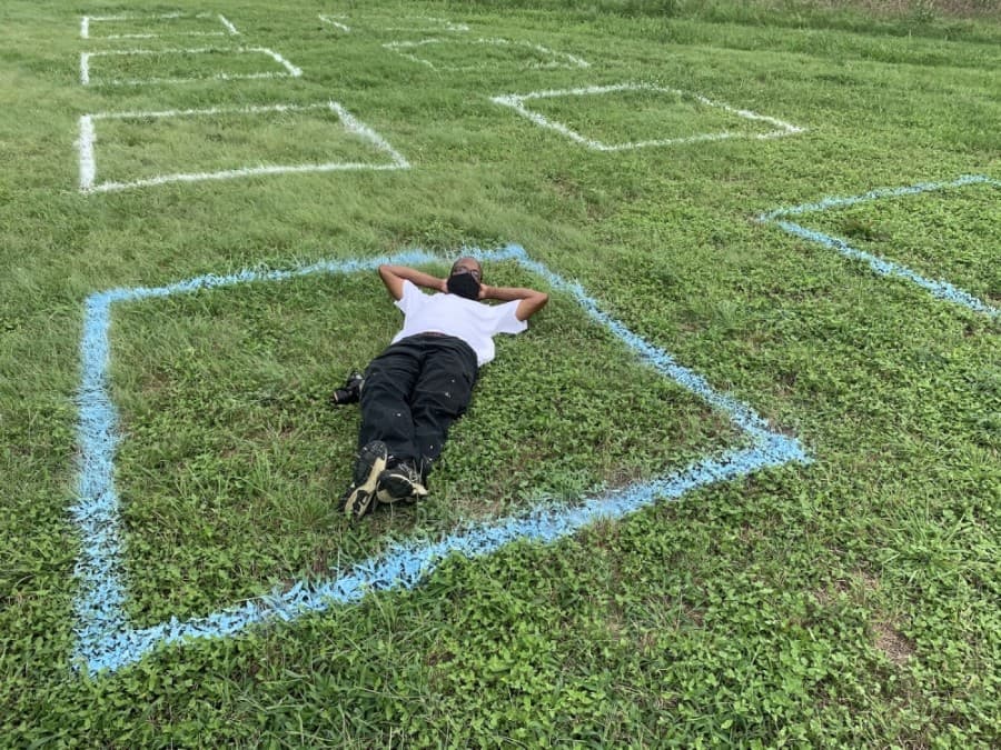 New art installation in Austin parks encourages residents to enjoy outdoors, keep distance