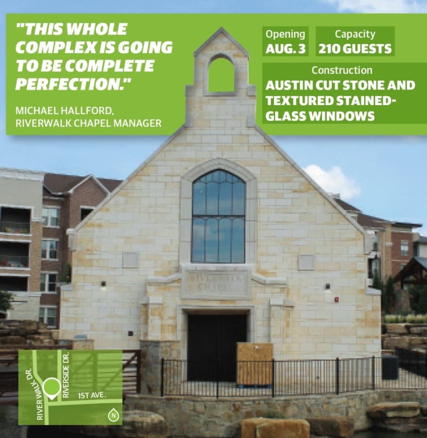Riverwalk Chapel creates bridge to next phase of Flower Mound's Riverwalk at Central Park Development