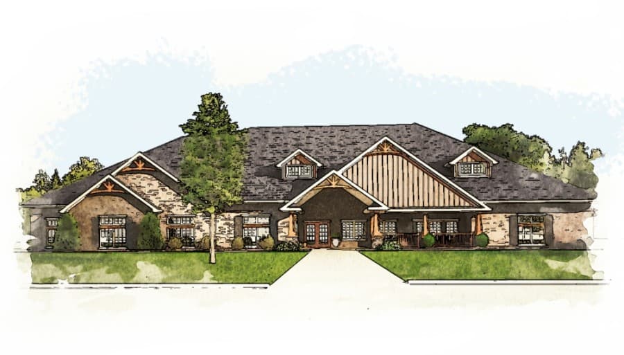 Teresa's House, a new senior living community in McKinney, is set to open this summer, and will offer its residents safety measures against COVID-19. (Rendering courtesy Teresa's House)