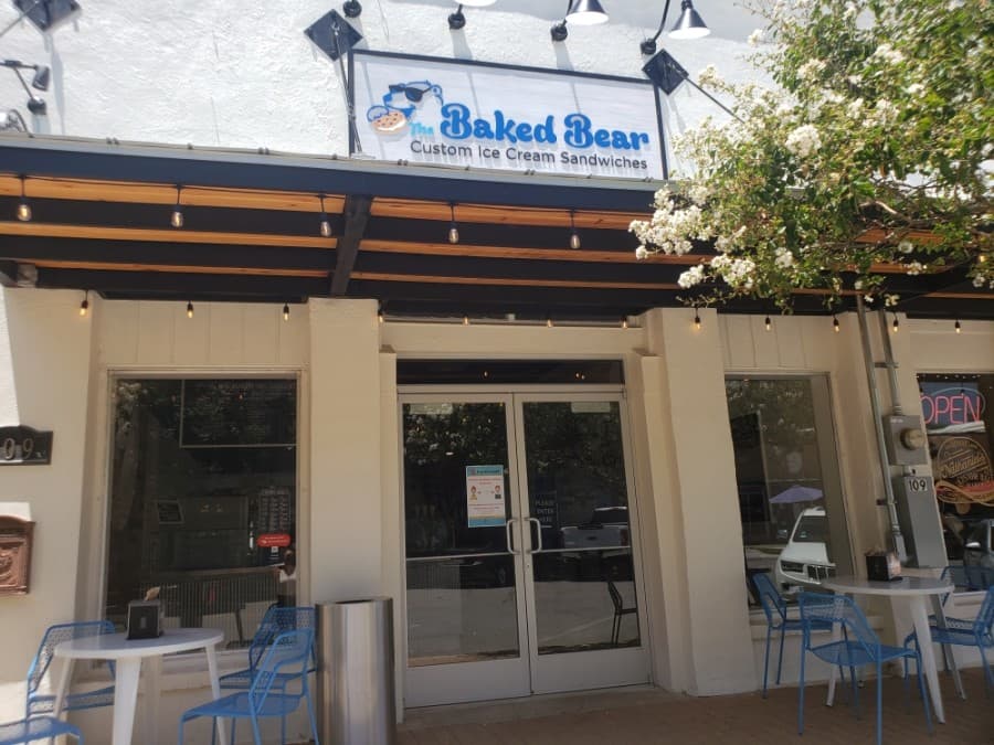 The Baked Bear Custom Ice Cream Sandwiches opened June 27 at 109 E. Seventh St., Georgetown. (Ali Linan/Community Impact Newspaper)
