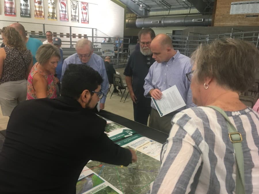 Construction begins on channel improvements near Timberlake Estates, Ravensway in Cy-Fair